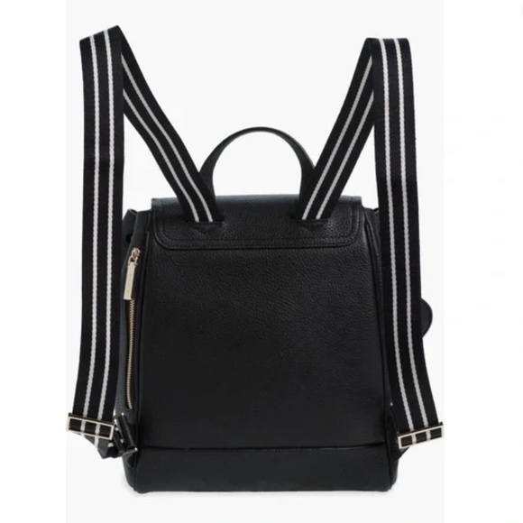 Kate Spade Black Pebbled Leather Backpack main image 7